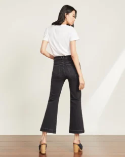 Veronica Beard Carson Ankle-Flare Jean
