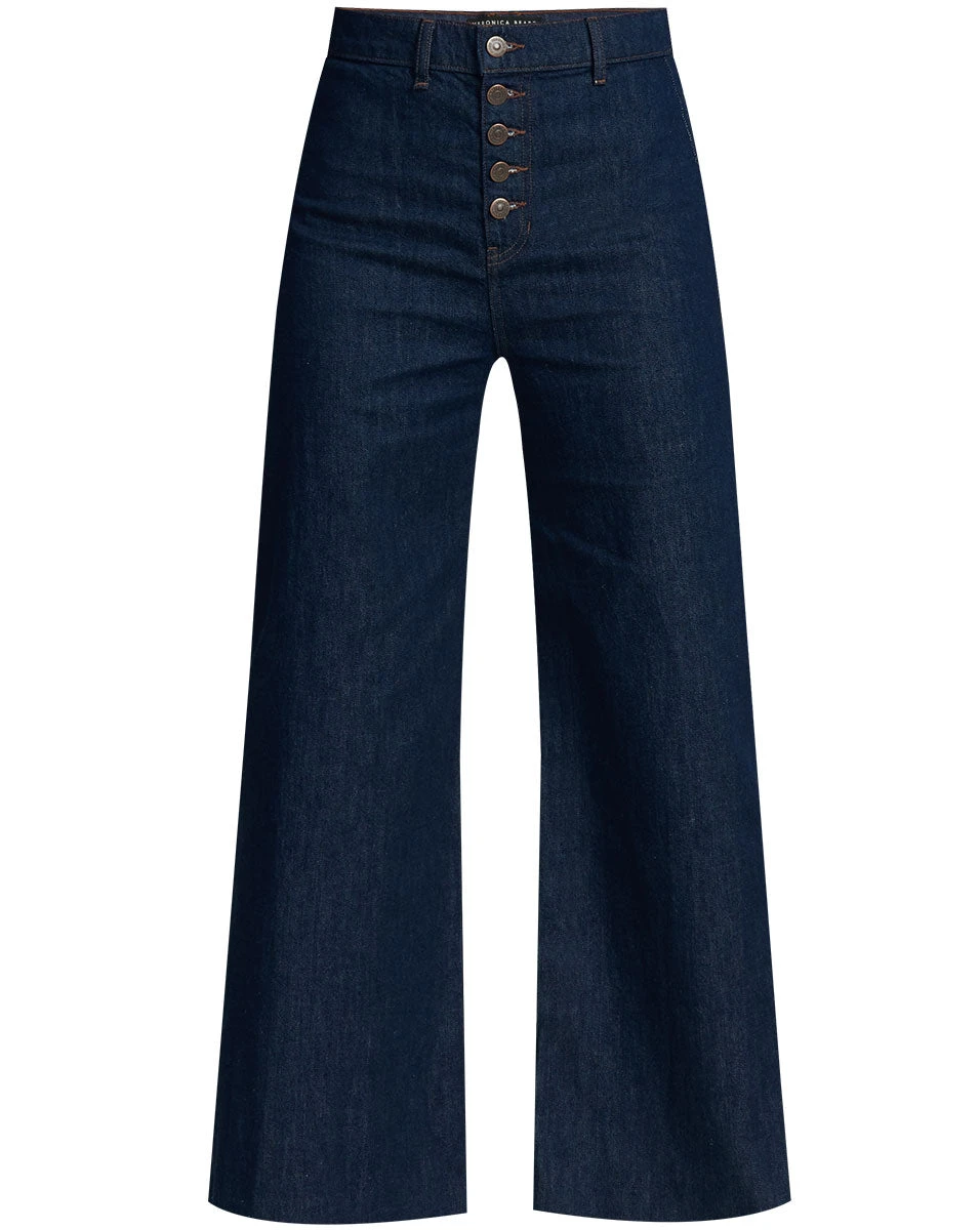 Veronica Beard Grant Wide-Leg Jean Veronica Beard Grant Wide-Leg Jean