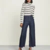 Veronica Beard Grant Wide-Leg Jean 2 Veronica Beard Grant Wide-Leg Jean