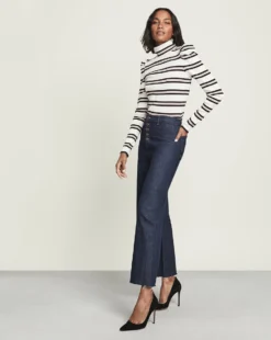 Veronica Beard Grant Wide-Leg Jean 5 Veronica Beard Grant Wide-Leg Jean