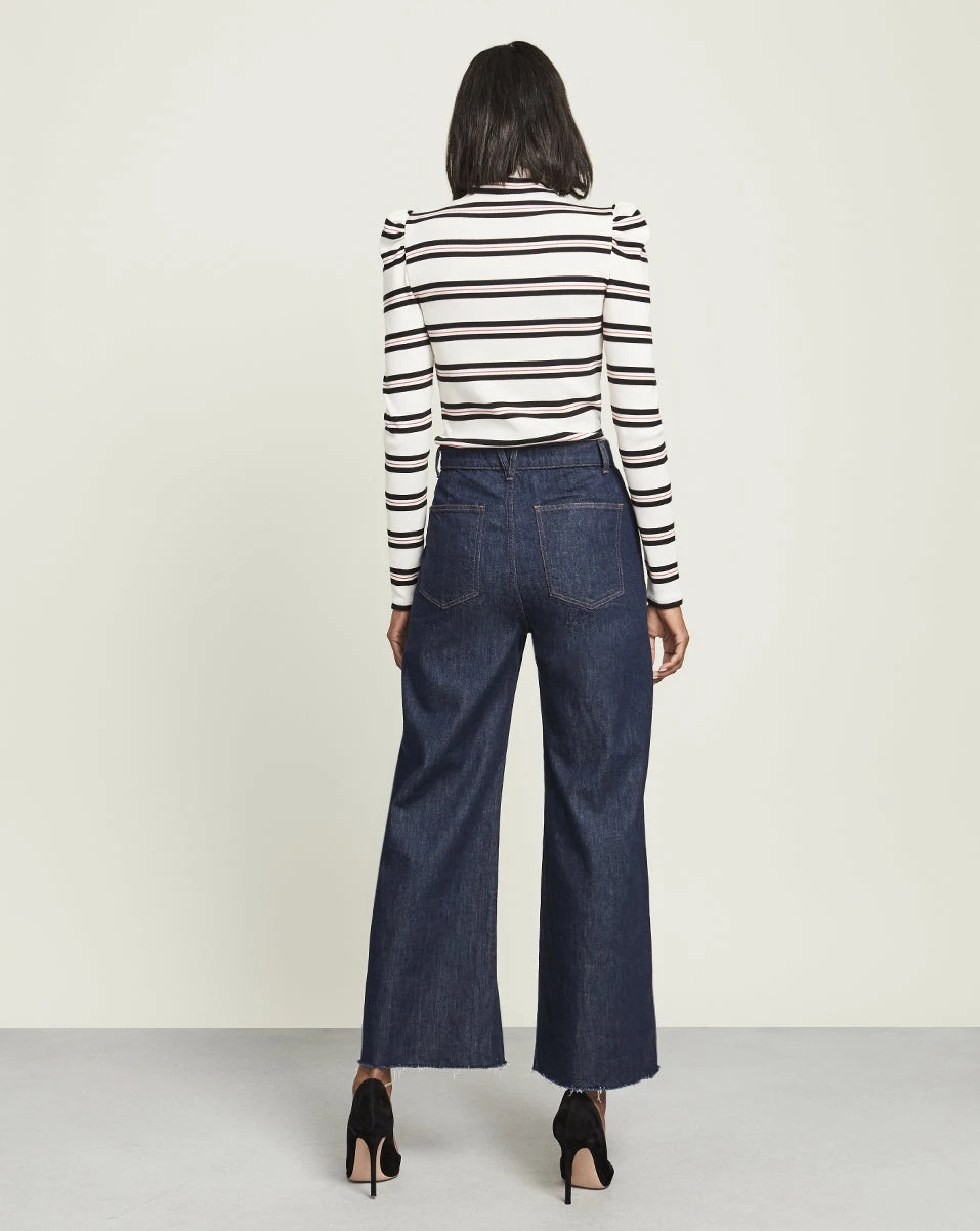 Veronica Beard Grant Wide-Leg Jean Veronica Beard Grant Wide-Leg Jean