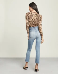 Veronica Beard Porter Leopard Tee Clothing