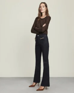 Veronica Beard Clothing Auden Striped Tee