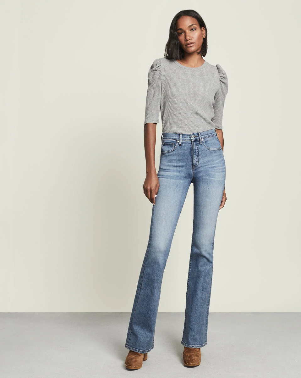 Veronica Beard Dansby Ribbed Top Veronica Beard Dansby Ribbed Top