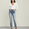 Veronica Beard Clothing Carly Kick-Flare Jean