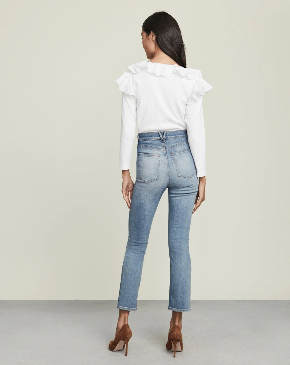 Veronica Beard Clothing Carly Kick-Flare Jean Veronica Beard Clothing Carly Kick-Flare Jean