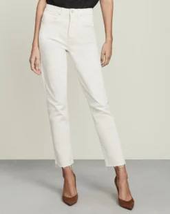 Veronica Beard Clothing Ryleigh Slim-Straight Jean | Raw Hem