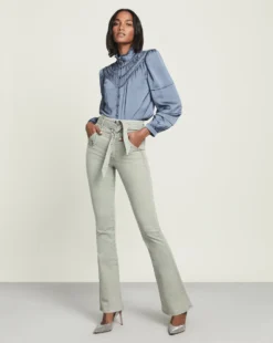 Veronica Beard Giselle Skinny-Flare Jean