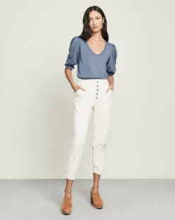 Veronica Beard Clothing Bolton Jogger Pant | Vegan Leather