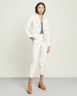 Veronica Beard Clothing Bolton Jogger Pant | Vegan Leather