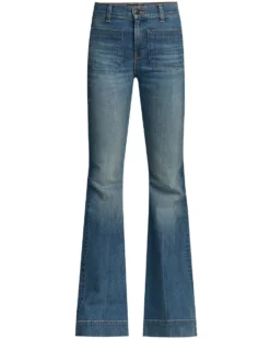 Veronica Beard Sheridan Bell-Bottom Jean | Extended Size Clothing