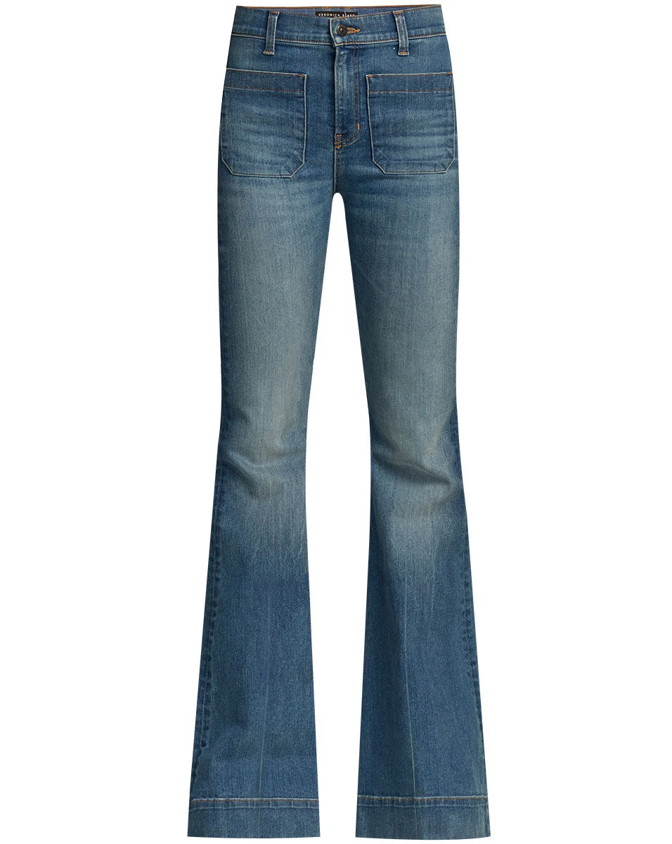 Veronica Beard Sheridan Bell-Bottom Jean | Extended Size Clothing Veronica Beard Sheridan Bell-Bottom Jean | Extended Size Clothing