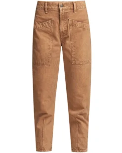 Veronica Beard Clothing Charlie Barrel Jean | Patch Pockets