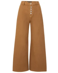 Veronica Beard Grant Wide-Leg Jean Clothing
