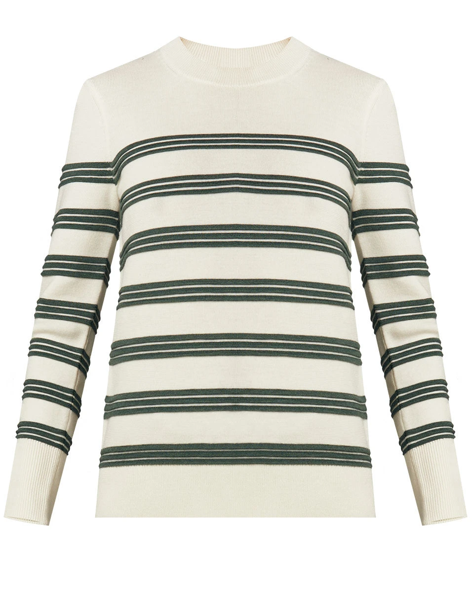 Veronica Beard Zareen Striped Pullover Veronica Beard Zareen Striped Pullover