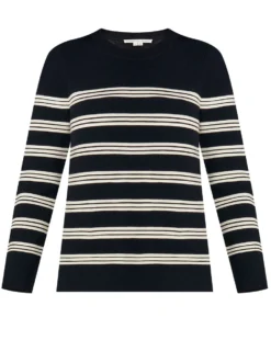 Veronica Beard Zareen Striped Pullover 6 Veronica Beard Zareen Striped Pullover