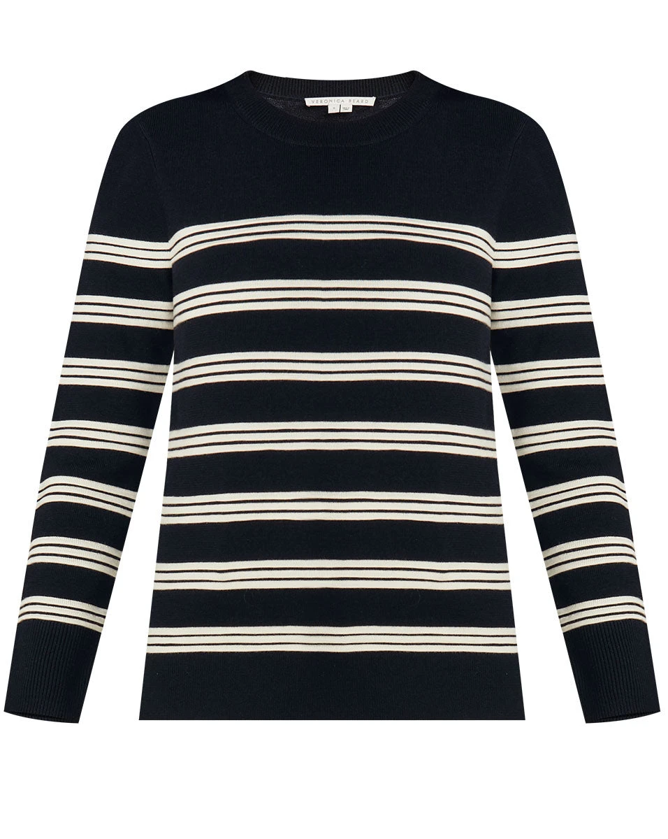 Veronica Beard Zareen Striped Pullover Veronica Beard Zareen Striped Pullover