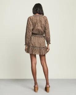 Veronica Beard Espie Floral-Print Minidress Clothing 3 Veronica Beard Espie Floral-Print Minidress Clothing