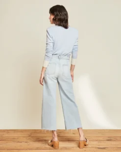 Veronica Beard Grant Wide-Leg Jean | Raw Hem Clothing 4 Veronica Beard Grant Wide-Leg Jean | Raw Hem Clothing