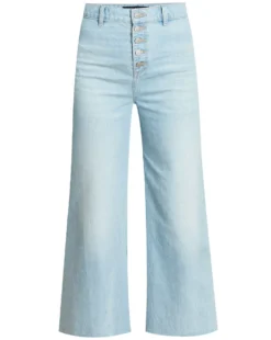 Veronica Beard Grant Wide-Leg Jean | Raw Hem Clothing 5 Veronica Beard Grant Wide-Leg Jean | Raw Hem Clothing