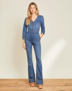 Veronica Beard Sales 49 Veronica Beard Savanna Denim Jumpsuit Clothing