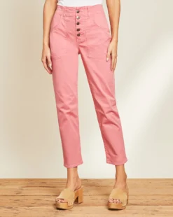 Veronica Beard Arya Straight-Leg Cargo Pant