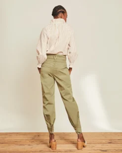 Veronica Beard Marley Ankle-Tab Pant New Arrivals