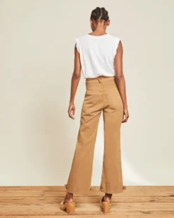Veronica Beard Marley Ankle-Tab Pant 4 Veronica Beard Marley Ankle-Tab Pant