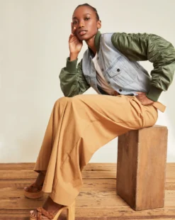 Veronica Beard Clothing Emelia Mixed-Media Jacket 4 Veronica Beard Clothing Emelia Mixed-Media Jacket