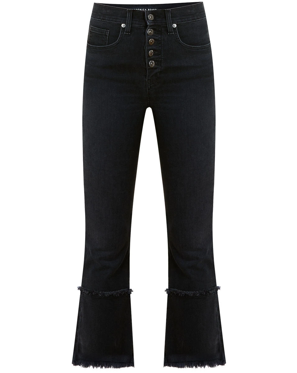 Veronica Beard Jeans Carson Flare-Leg Jean | Pieced Hem Veronica Beard Jeans Carson Flare-Leg Jean | Pieced Hem