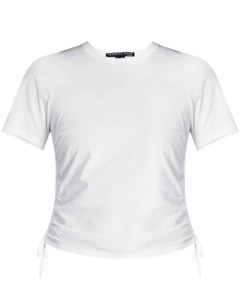 Veronica Beard New Arrivals Tazi Drawstring Tee Veronica Beard New Arrivals Tazi Drawstring Tee