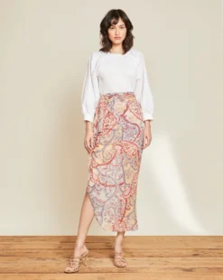 Veronica Beard Gibbson Pleat-Sleeve Top 7 Veronica Beard Gibbson Pleat-Sleeve Top