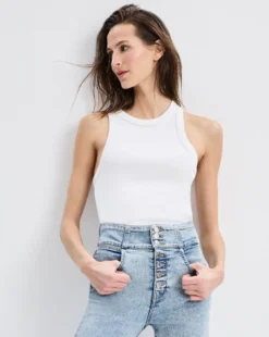 Veronica Beard Jordyn Ribbed Tank