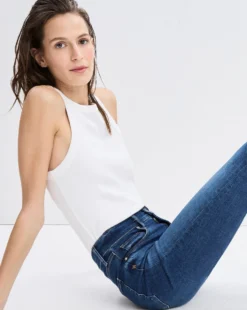 Veronica Beard Jordyn Ribbed Tank