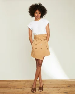 Veronica Beard Melany Mixed-Media Dress