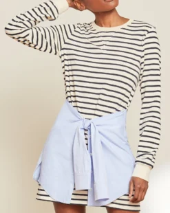 Veronica Beard Laszlo Tie-Waist Dress