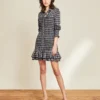 Veronica Beard Kelsey Plaid Shirtdress Clothing