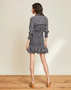 Veronica Beard Kelsey Plaid Shirtdress Clothing