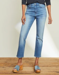 Veronica Beard Clothing Ryleigh Slim-Straight Jean