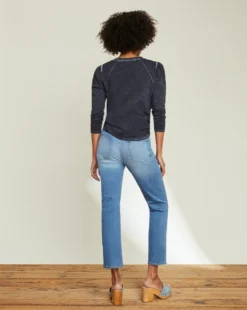 Veronica Beard Clothing Ryleigh Slim-Straight Jean