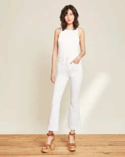 Veronica Beard Clothing Carson Ankle-Flare Jean