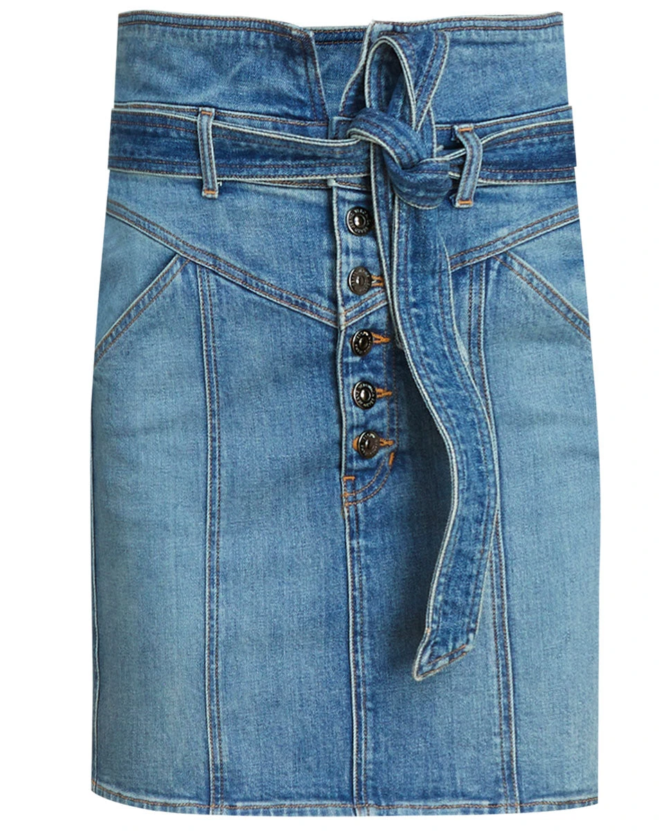 Veronica Beard Aliana Notch-Waist Skirt Clothing Veronica Beard Aliana Notch-Waist Skirt Clothing