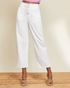Veronica Beard Best Sellers Crosbie Wide-Leg Jean | Cropped 4 Veronica Beard Best Sellers Crosbie Wide-Leg Jean | Cropped