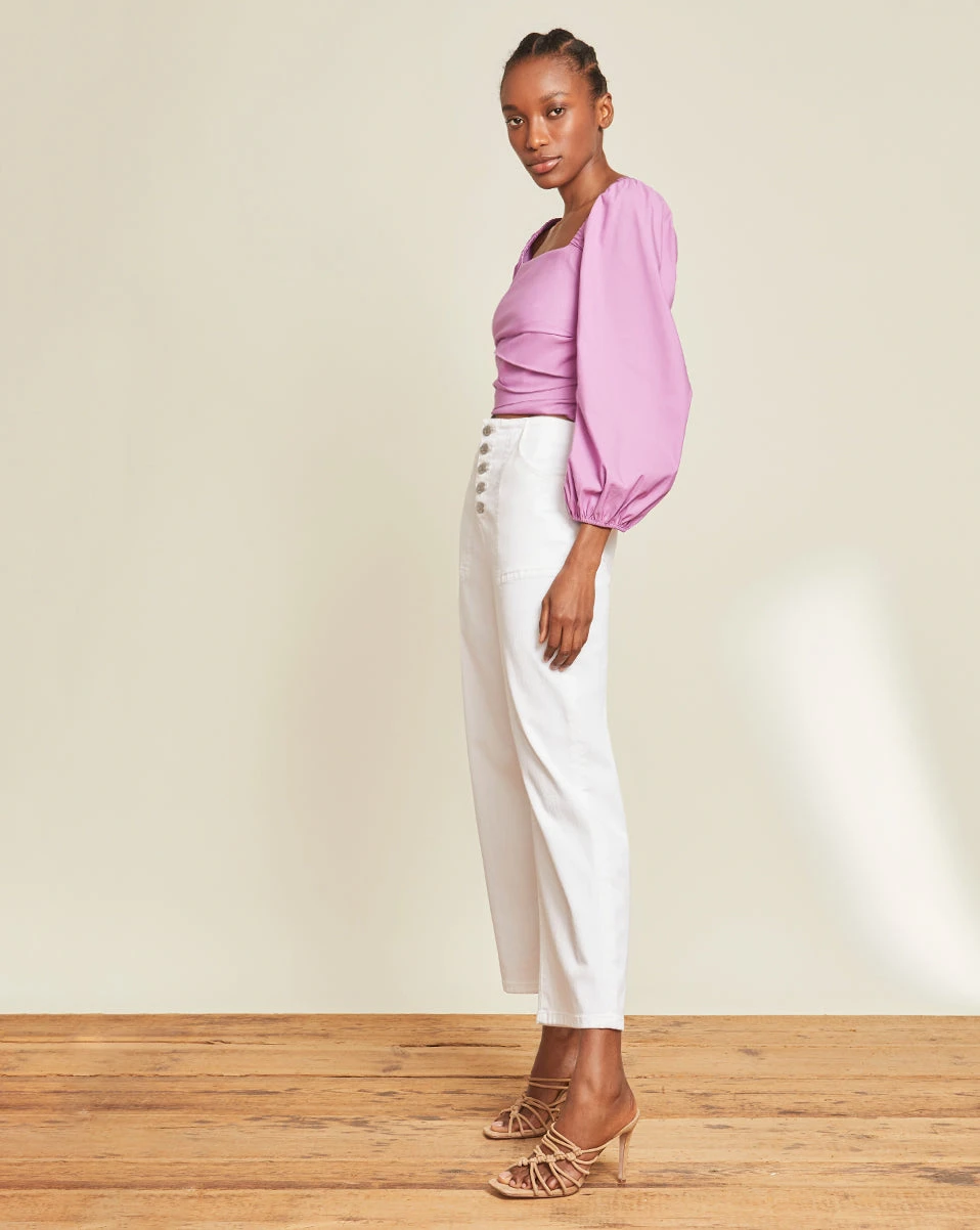 Veronica Beard Best Sellers Crosbie Wide-Leg Jean | Cropped Veronica Beard Best Sellers Crosbie Wide-Leg Jean | Cropped