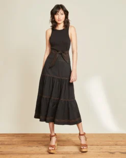 Veronica Beard Austyn Tiered Dress