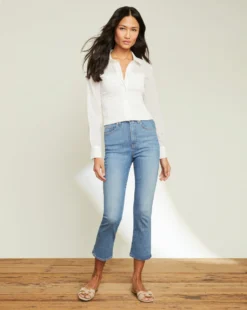 Veronica Beard New Arrivals Carly Kick-Flare Jean 5 Veronica Beard New Arrivals Carly Kick-Flare Jean