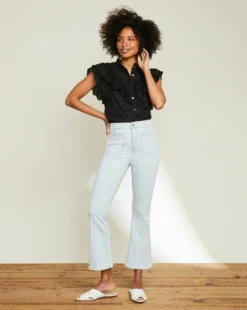 Veronica Beard Carson Ankle-Flare Jean | Sun Yoke New Arrivals
