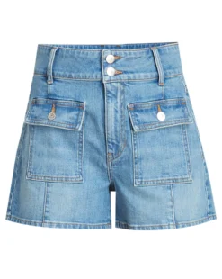 Veronica Beard New Arrivals Abigail Patch-Pocket Short