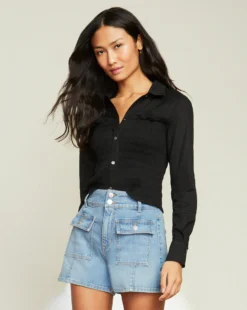 Veronica Beard New Arrivals Abigail Patch-Pocket Short