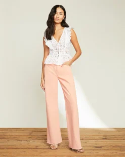 Veronica Beard New Arrivals Taylor Wide-Leg Jean